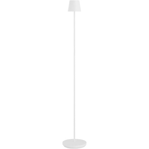 Visual Comfort Modern Collection SLFL53527W Sean Lavin Nevis 49 inch 2.20 watt Rechargeable LED Floor Lamp Matte White