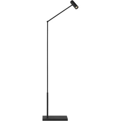 Visual Comfort Modern Collection SLFL57230B Sean Lavin Ponte 39" LED Floor Lamp Nightshade Black 3000K