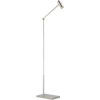 Visual Comfort Modern Collection SLFL57230N Sean Lavin Ponte 39" LED Floor Lamp Polished Nickel 3000K
