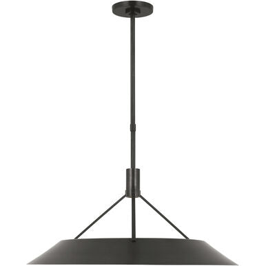 Visual Comfort Modern Collection SLPD26727BZ Sean Lavin Sospeso 1 Light 22" LED Pendant Dark Bronze 2700K