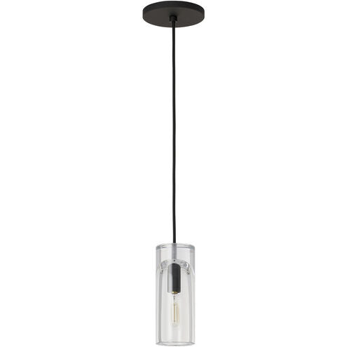 Visual Comfort Architectural SLPD277CB-L Modern Sean Lavin Horizon 1 Light 3.1 inch LED Pendant Ceiling Light - Voltage 120V - Finish Nightshade black