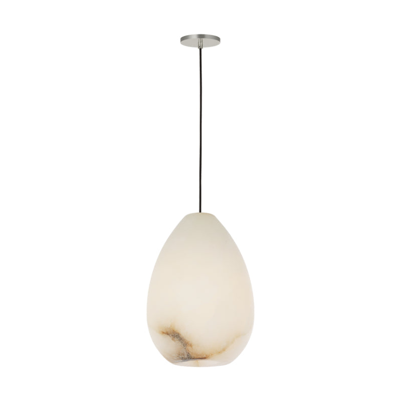Visual Comfort Architectural  SLPD544ALBN Modern Sean Lavin Alina 1 Light 8.5 inch Polished Nickel Line-Voltage Pendant Ceiling Light