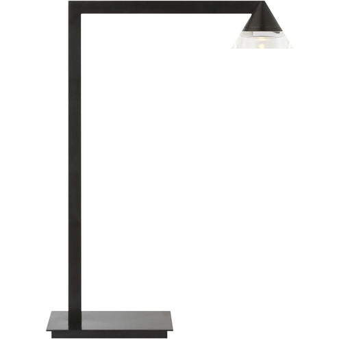 Visual Comfort Modern Collection SLTB75727BZCG Midrand 18.6" 4.2W 2700K LED Table Lamp Bronze Crystal