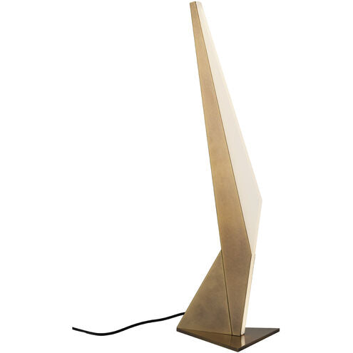 Kuzco Lighting TL64222-VB Tachi 22.13 inch 12.00 watt Vintage Brass Table Lamp Portable Light