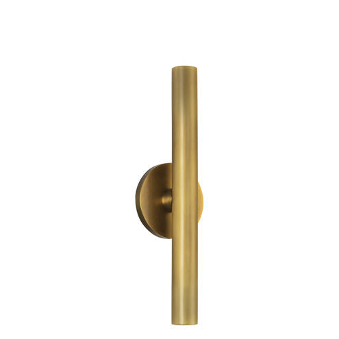 Alora Mood WS90416-VB Mason LED 16 inch Vintage Brass ADA Wall Sconce Wall Light