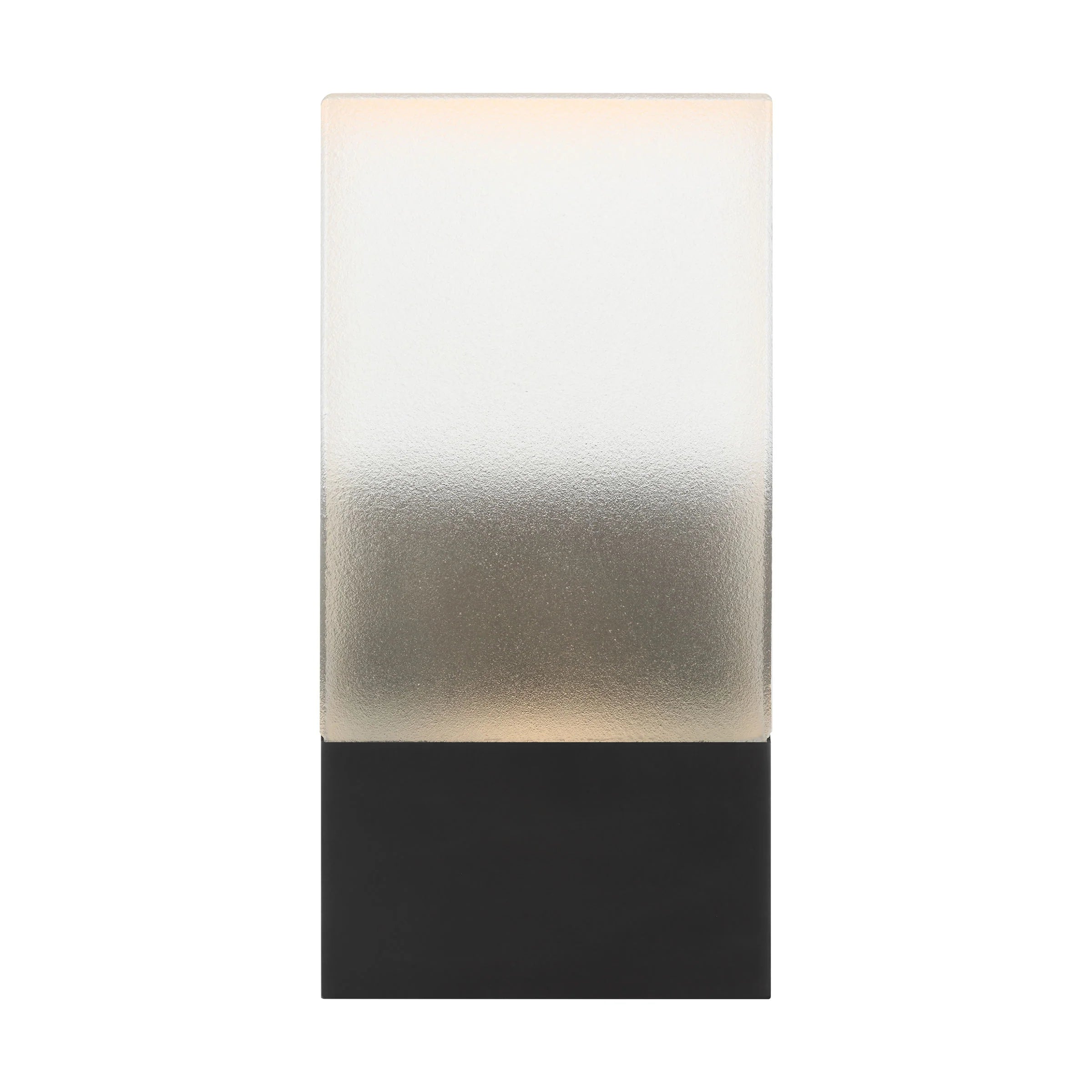 Visual Comfort Architectural KWTB60327BZCE Kelly by Kelly Wearstler Pezzo 10.1", 2.20W Bronze Rechargeable LED Table Lamp Texture-Cast Glass Shade