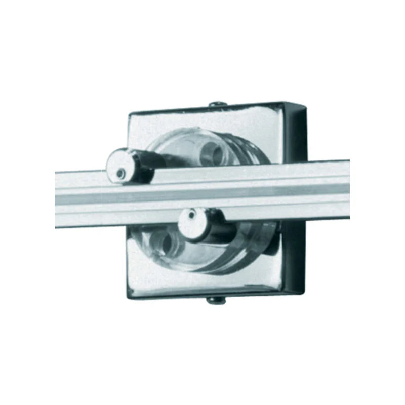 Visual Comfort Architectural 700WMOP2SQZ Wall Monorail 2" Square Single Feed Power Canopy Antique Bronze