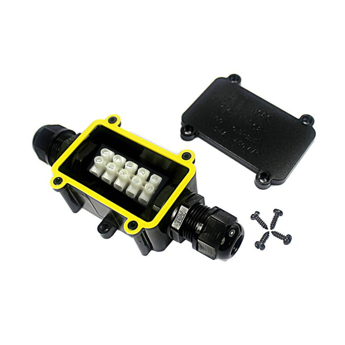 Alloy LED AL-98-05-99003-2 Waterproof Junction Box - 2 Port / 5 Terminal