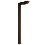 Westgate LAL-136-RGBWW-PB-ORB L-Shape Path Light 12V 5W RGBWW Push-Button Controlled Oil Rubbed Bronze