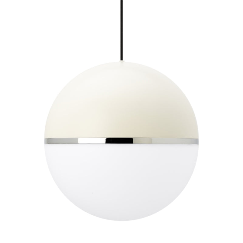 Visual Comfort Architectural 700TDAKV13WC-LED927 Modern Sean Lavin Akova Grande LED 13.7 inch White/Chrome Pendant Ceiling Light