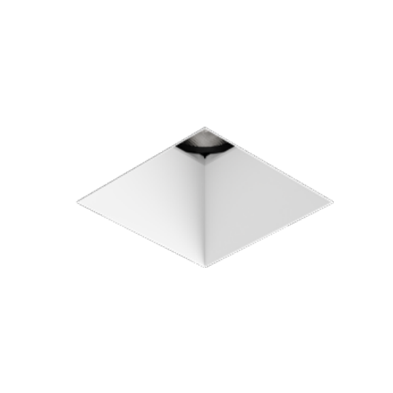 Visual Comfort Architectural ENCL2SLD-927W Entra CL 2" Square Fixed Flangeless LED Downlight - CCT 2700K - White Reflector