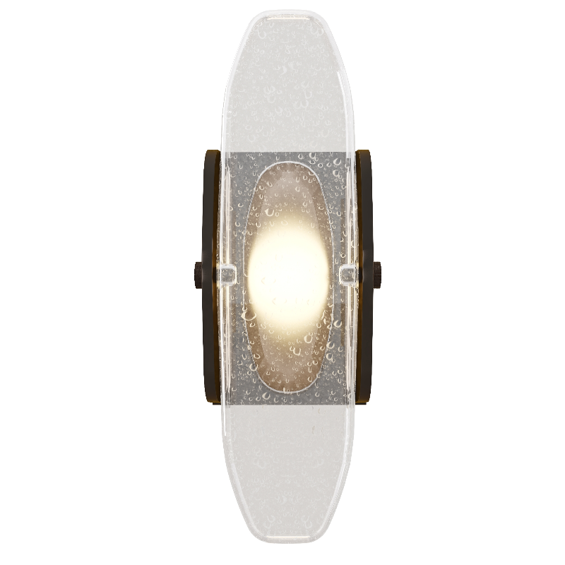 Visual Comfort Architectural 700WSWYT15PZ-LED927 Modren Wythe 1-lt 15" Tall LED Wall Sconce - Voltage: 120V - Color Temperature: 2700K - Finish: Dark Bronze