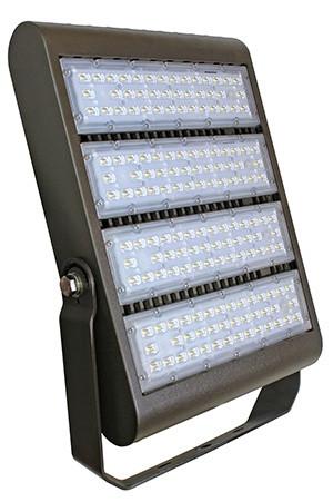 Westgate 220W LED Flood Light with Trunnion 120-277V - Dark Bronze, UL Listed