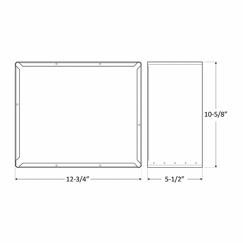Westgate Lighting LF-SHROUD-E, Full Shroud For LFX And LFXPRO XL And LF4PRO Series