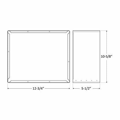 Westgate Lighting LF-SHROUD-E, Full Shroud For LFX And LFXPRO XL And LF4PRO Series