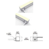 Core Lighting LNT65SPA-F-HB-27K-24-16-IP67EF-HW36 LED Strip Horizontal Bend 2700K End Feed Sauna/Steam Rated Flexible Neon Series