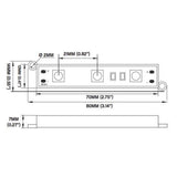 Core Lighting LSD50RGB-6-12 LED 0.75W RGB Module Spacing 6 Inches