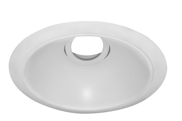 Elco Lighting ELK629WW Flexa™ 6 Inch Adjustable Round Reflector Trim for Koto™ Module White Finish