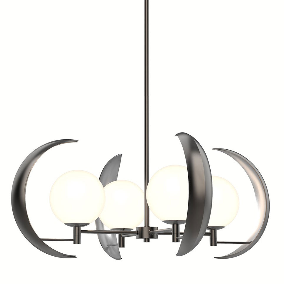 Alora Lighting CH351204UB LED Celeste Chandelier ceiling Light Bronze Finish
