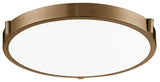 Kuzco Lighting 501112BG-LED Floyd Flush Mount Ceiling Light 120V Brushed Gold Finish