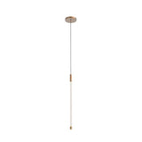 Kuzco Lighting PD75021-BG LED Motif 21 Inch Pendant Ceiling Light Brushed Gold Finish