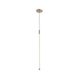 Kuzco Lighting PD75027-BG LED Motif 27 Inch Pendant Ceiling Light Brushed Gold Finish