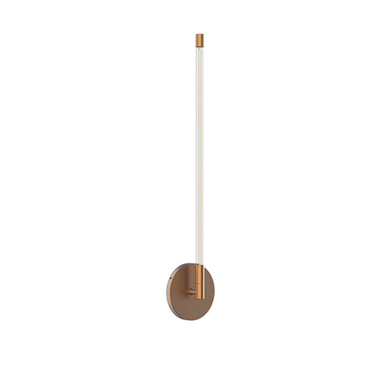 Kuzco Lighting WS74122-BG LED 22 Inch Motif Sconce Wall Light Brushed Gold Finish