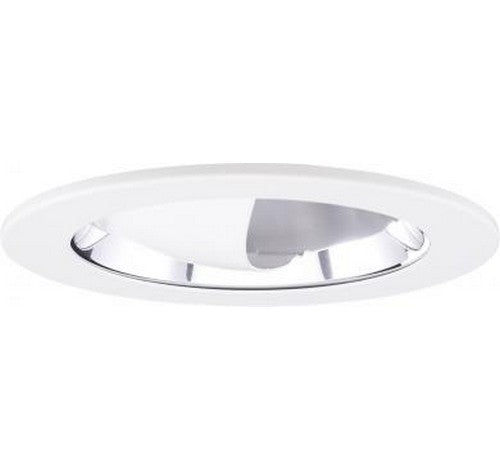 ELCO Lighting EL1445C 4 inch Adjustable Wall Wash Reflector Trim Chrome with White Ring Finish- BuyRite Electric