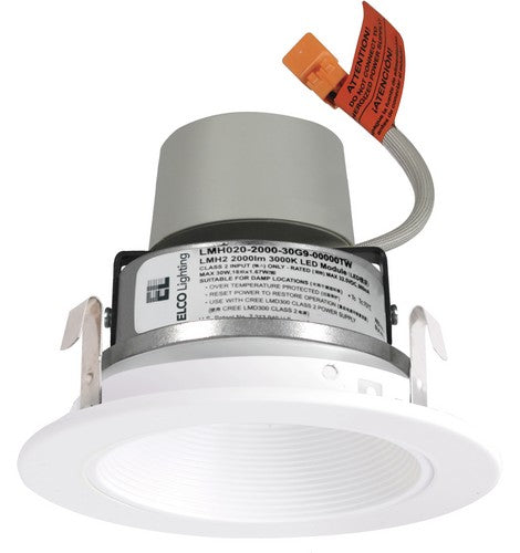 ELCO Lighting E414R Cedar System Contemporary 4 inch LED Module & Driver with Baffle Trim- BuyRite Electric