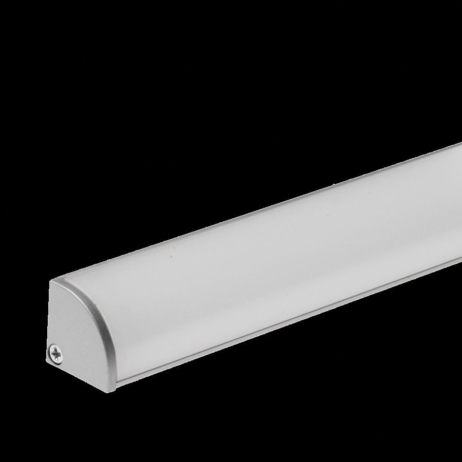 Core Lighting ALP50C-98-BK LED 98 Inch surface mount corner profile tape channel Black Finish
