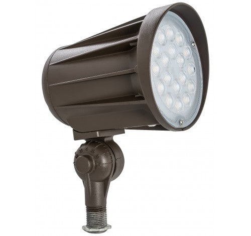 Westgate 42W 1/2" Led Bullet Flood Lights Knuckle 60° 120~277V - Bronze - BuyRite Electric