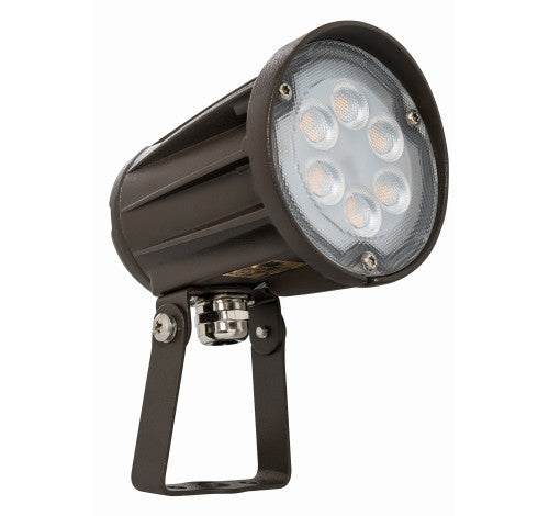 Westgate 15W LED Bullet Flood Lights Trunnion 60° 120~277V - Bronze - BuyRite Electric