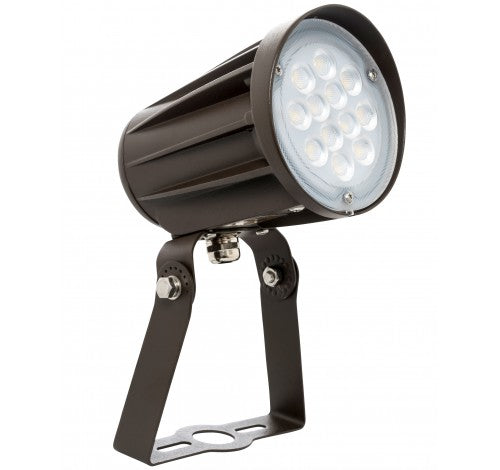 Westgate 28W LED Bullet Flood Lights Trunnion 60° 120~277V - Bronze - BuyRite Electric