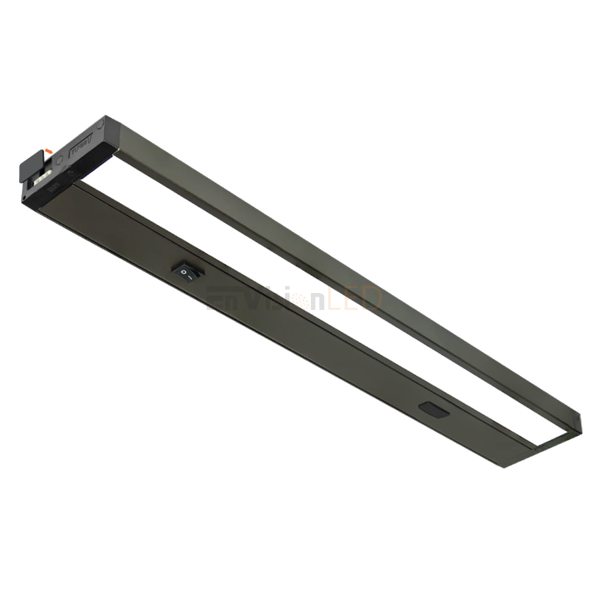 EnvisionLED LED-UC-28I-12W-5CCT-BZ LED 28 Inch Under Cabinet Bar Light 12W Bronze Finish