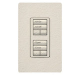 Lutron RRD-W2RLD RadioRA 2 Wall-mount Designer keypad dual group 2-button with dual raise/lower 120 VAC
