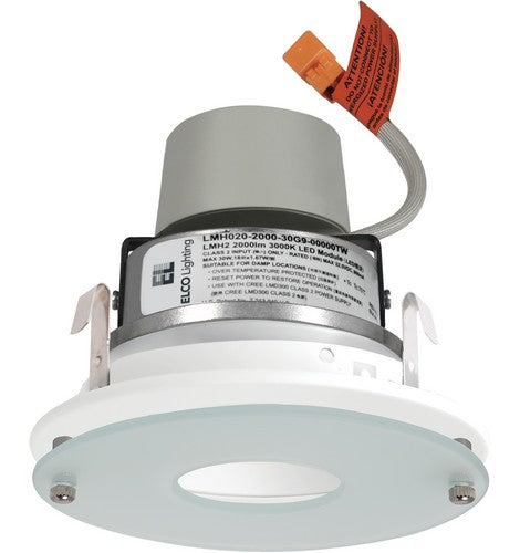 ELCO Lighting E412R08 Cedar System Modern LED 4 inch Recessed Lighting Module & Driver with Drop Glass Trim  - BuyRite Electric