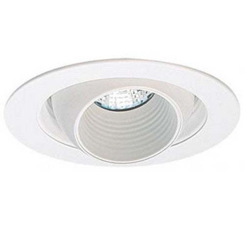 ELCO Lighting EL1448W 4 Inch Regressed Eyeball Trim White Finish- BuyRite Electric