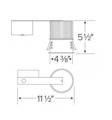 ELCO Lighting ELDR4 Mahogany System 4 Inch LED Remodel IC Airtight Housing 1200 Lumens 1- BuyRite Electric