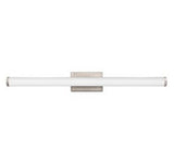 Lithonia Lighting FMVCCL Contemporary Cylinder 36" Brushed Nickel LED Vanity 120-277V