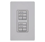 Lutron RRD-W2RLD RadioRA 2 Wall-mount Designer keypad dual group 2-button with dual raise/lower 120 VAC