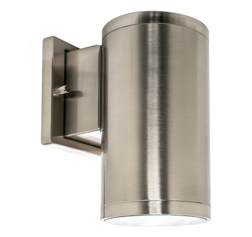 Westgate 15W 4" LED Cylinder Lights IP54 12V - Brushed Nickel - BuyRite Electric