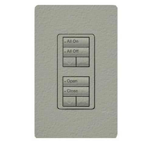 Lutron RRD-W2RLD RadioRA 2 Wall-mount Designer keypad dual group 2-button with dual raise/lower 120 VAC