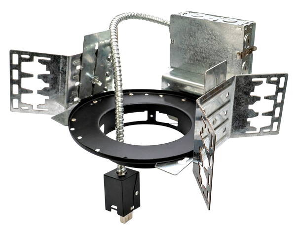 ELCO Lighting ELB4EH Birch 4 Inch New Construction Architectural Frame