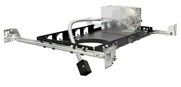 ELCO Lighting ELB4PF Birch 4 Inch New Construction Plaster Frame