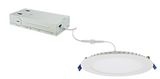 ELCO Lighting ERT61DXCT5W 6" 120/277/347V Ultra Slim LED Round Panel Light with 5-CCT Switch White Finish