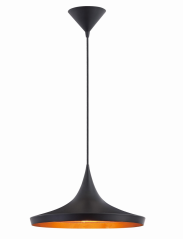 Eurofase Lighting 20439-019 Ramos 1 Light 14 inch Pendant Ceiling Light Black Finish