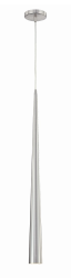 Eurofase Lighting 20446-024 Sliver 1 Light 3 inch Pendant Ceiling Light Large Satin Nickel  Finish