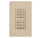 Lutron RRD-W2RLD RadioRA 2 Wall-mount Designer keypad dual group 2-button with dual raise/lower 120 VAC