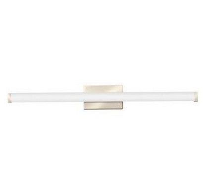 Lithonia Lighting FMVCSL Contemporary Square 36" Brushed Nickel LED Vanity 120-277V- BuyRite Electric