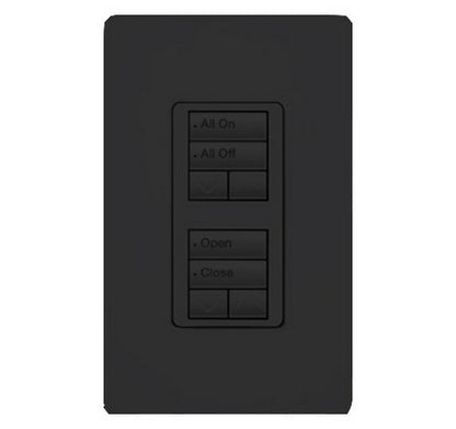 Lutron RRD-W2RLD RadioRA 2 Wall-mount Designer keypad dual group 2-button with dual raise/lower 120 VAC